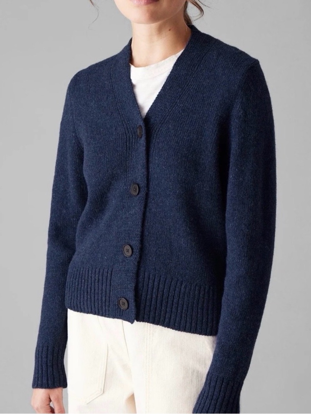 TOAST Kala Wool V-Neck Cardigan